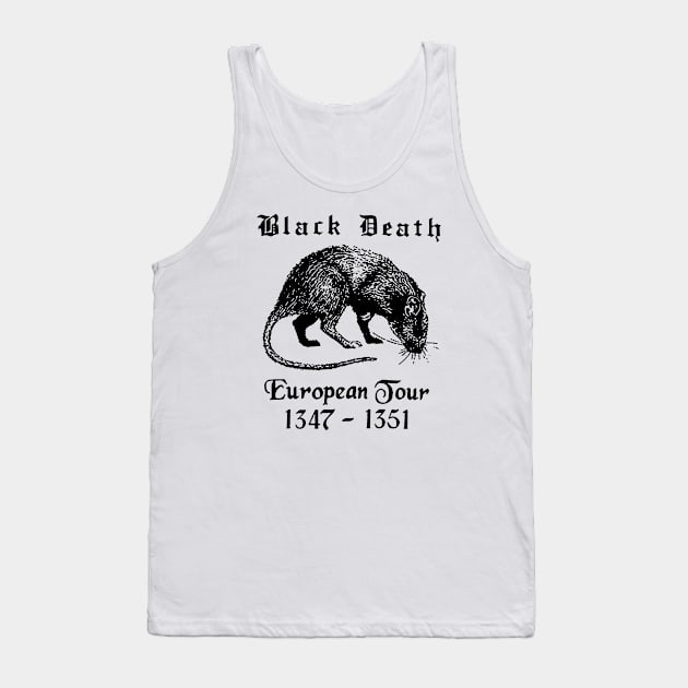 Black Death European Tour Tank Top by tabkudn